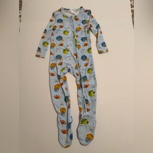 Angel Dear Football Footie Pajama